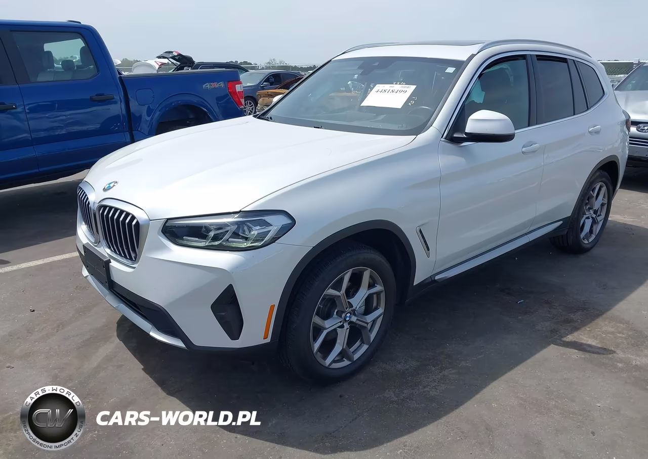 2022 BMW X3 xDrive30I VIN:5UX53DP02N9N08367 - 2