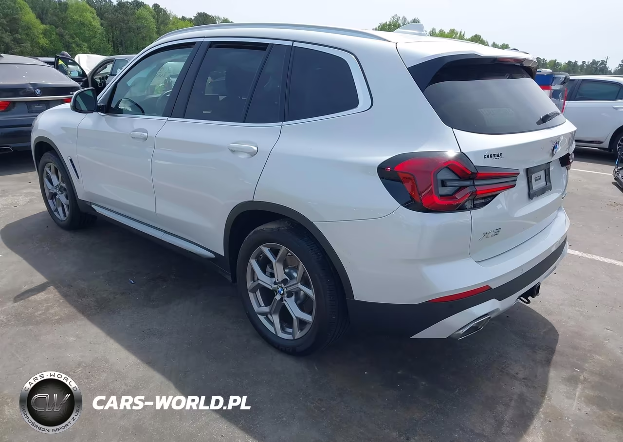 2022 BMW X3 xDrive30I VIN:5UX53DP02N9N08367 - 3