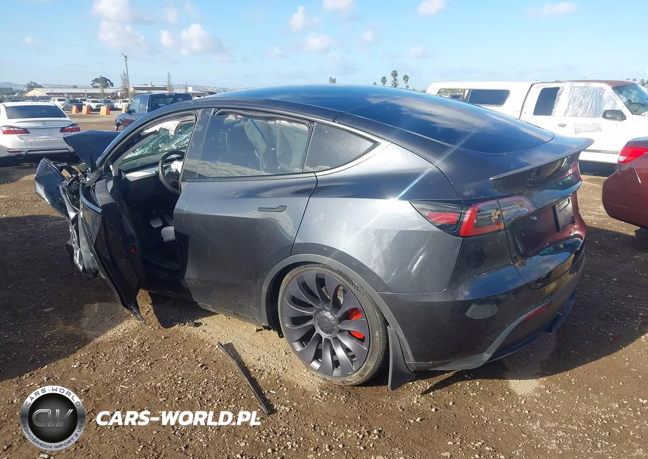 2024 Tesla Model Y Performance Dual Motor All-Wheel Drive VIN:7SAYGDEF9RF053655 - 3