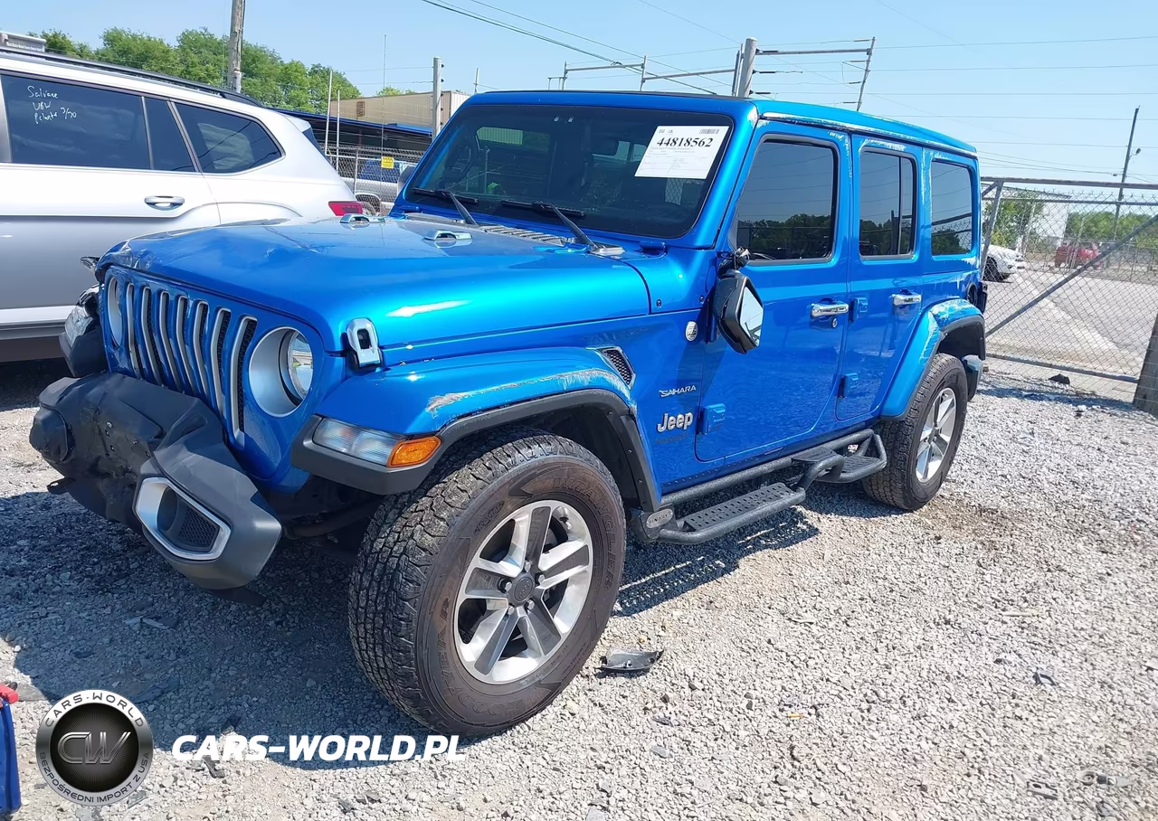 2021 Jeep Wrangler Unlimited Sahara 4X4 VIN:1C4HJXEG8MW789595 - 2