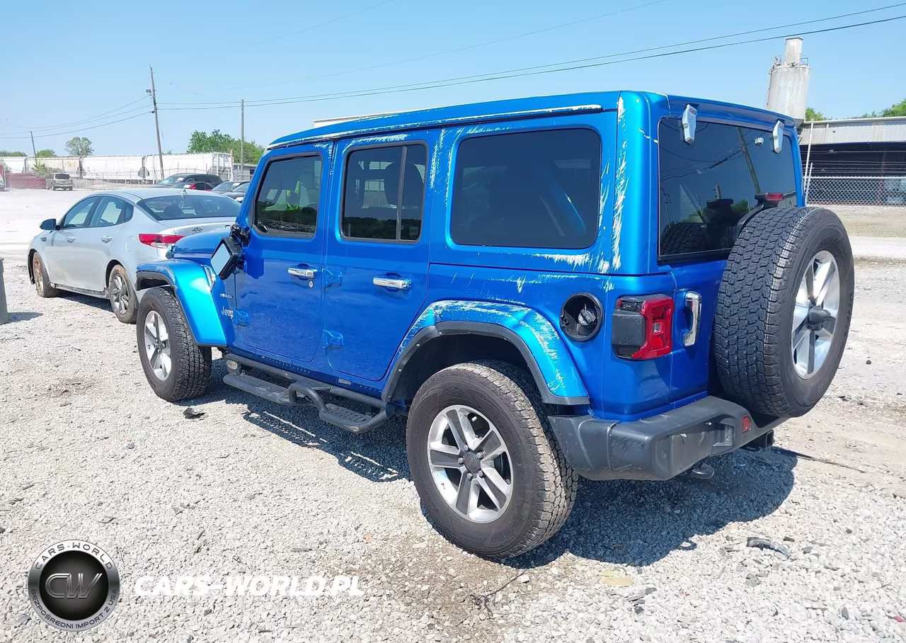 2021 Jeep Wrangler Unlimited Sahara 4X4 VIN:1C4HJXEG8MW789595 - 3