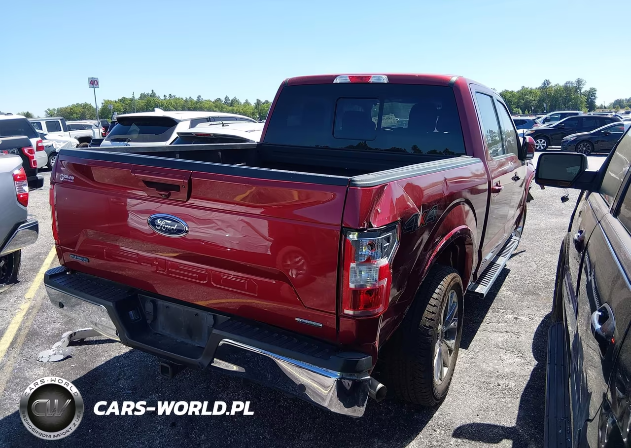 2019 Ford F-150 Lariat VIN:1FTEW1E48KKF01490 - 4
