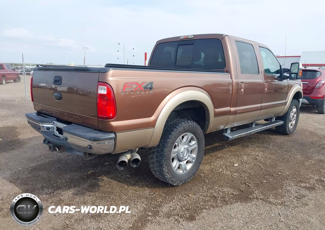 2012 Ford F-350 Lariat VIN:1FT8W3BT8CEB98926 - 4
