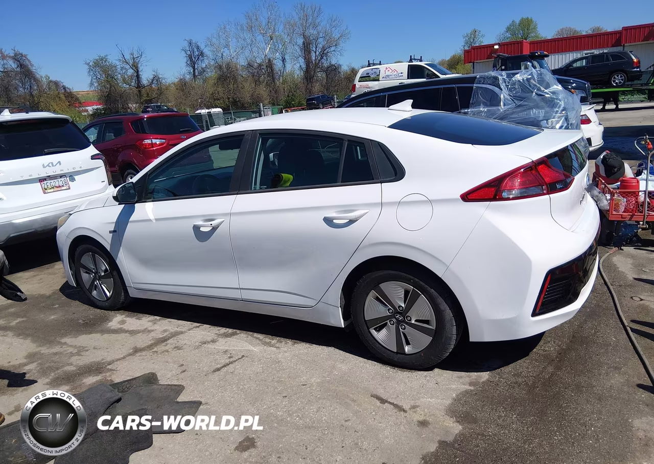 2018 Hyundai Ioniq Hybrid Blue VIN:KMHC65LC1JU096046 - 14