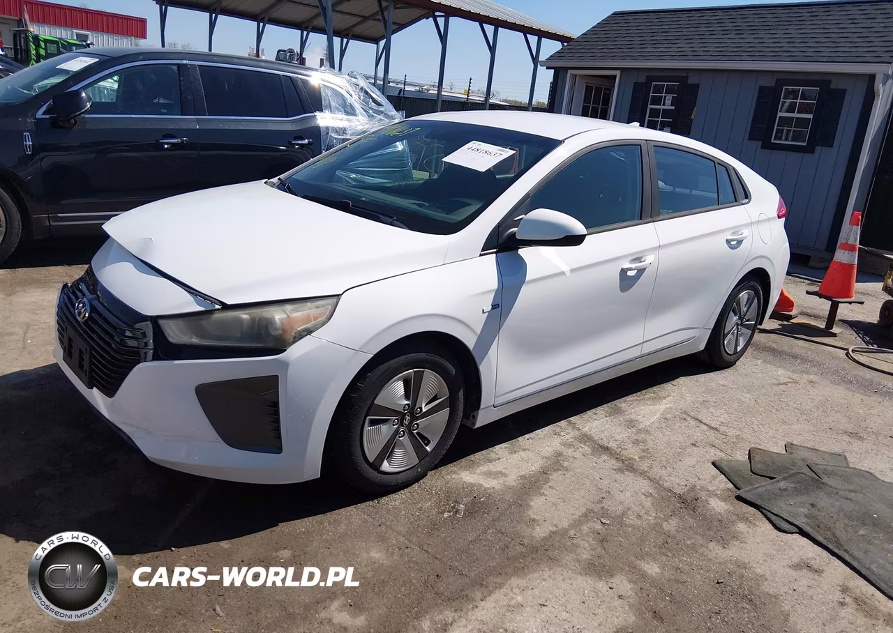 2018 Hyundai Ioniq Hybrid Blue VIN:KMHC65LC1JU096046 - 2