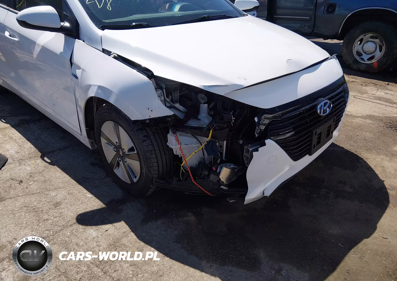 2018 Hyundai Ioniq Hybrid Blue VIN:KMHC65LC1JU096046 - 6