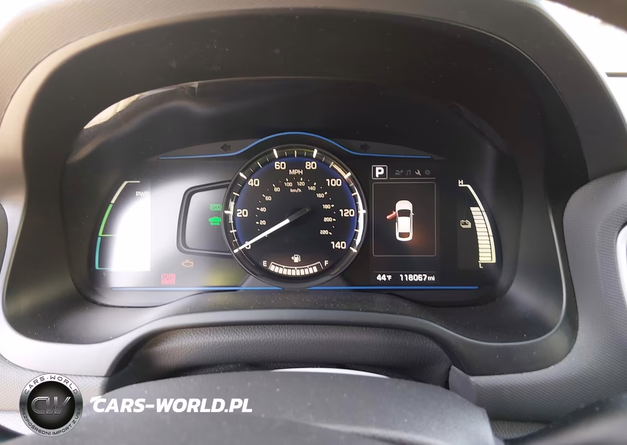 2018 Hyundai Ioniq Hybrid Blue VIN:KMHC65LC1JU096046 - 7