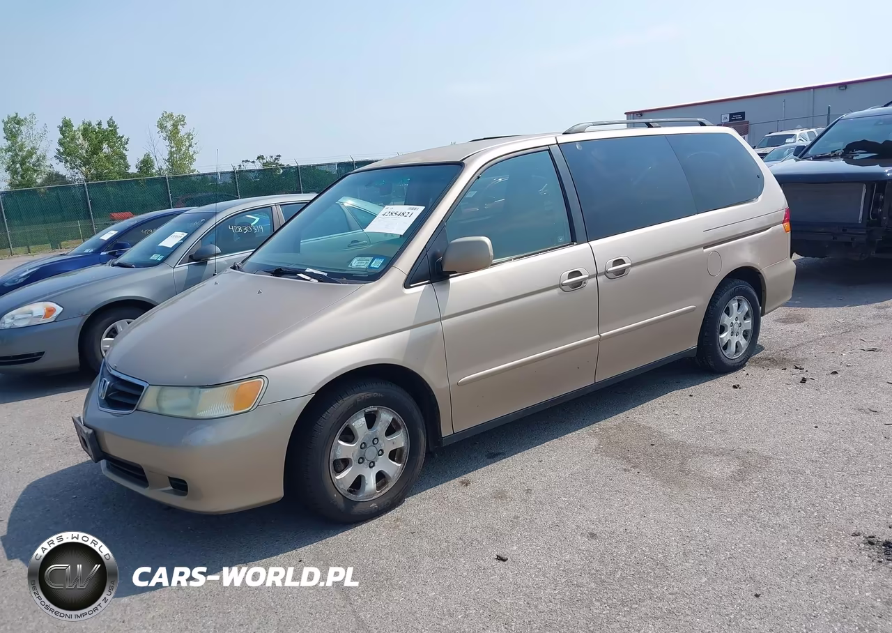 2002 Honda Odyssey Ex VIN:2HKRL18652H522285 - 2