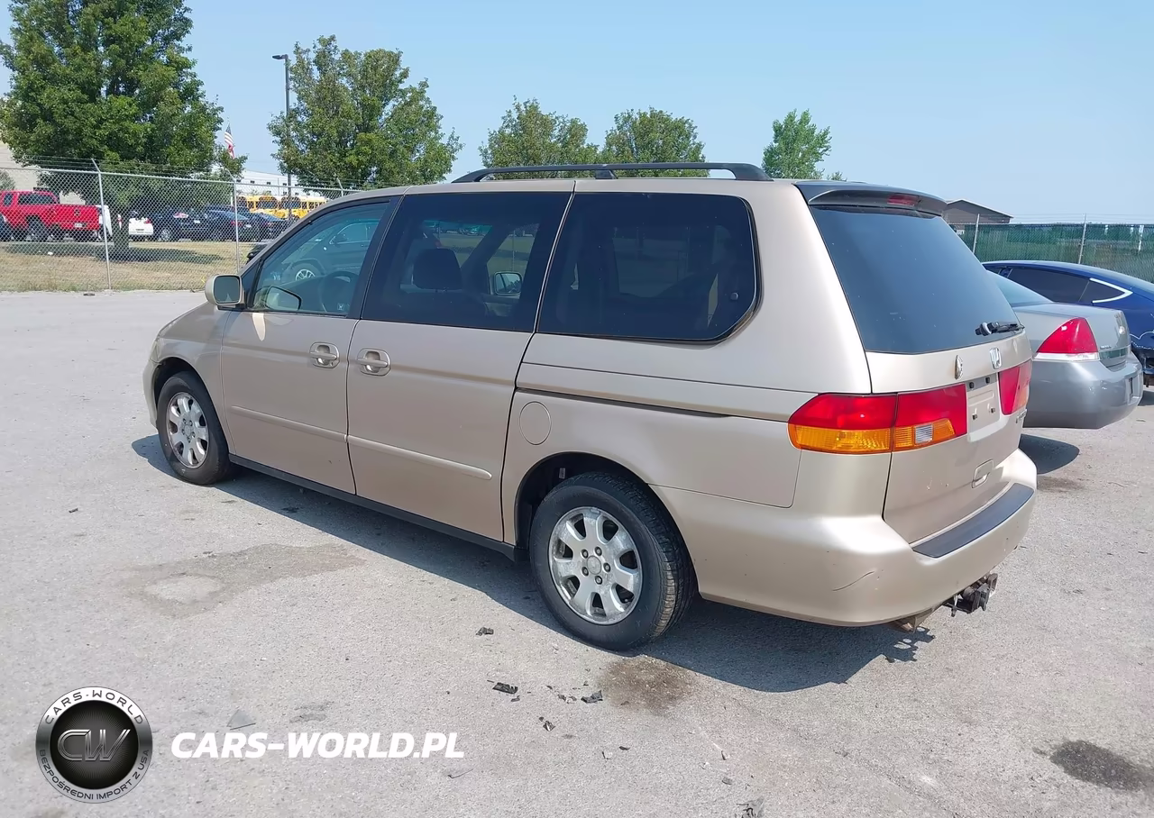 2002 Honda Odyssey Ex VIN:2HKRL18652H522285 - 3