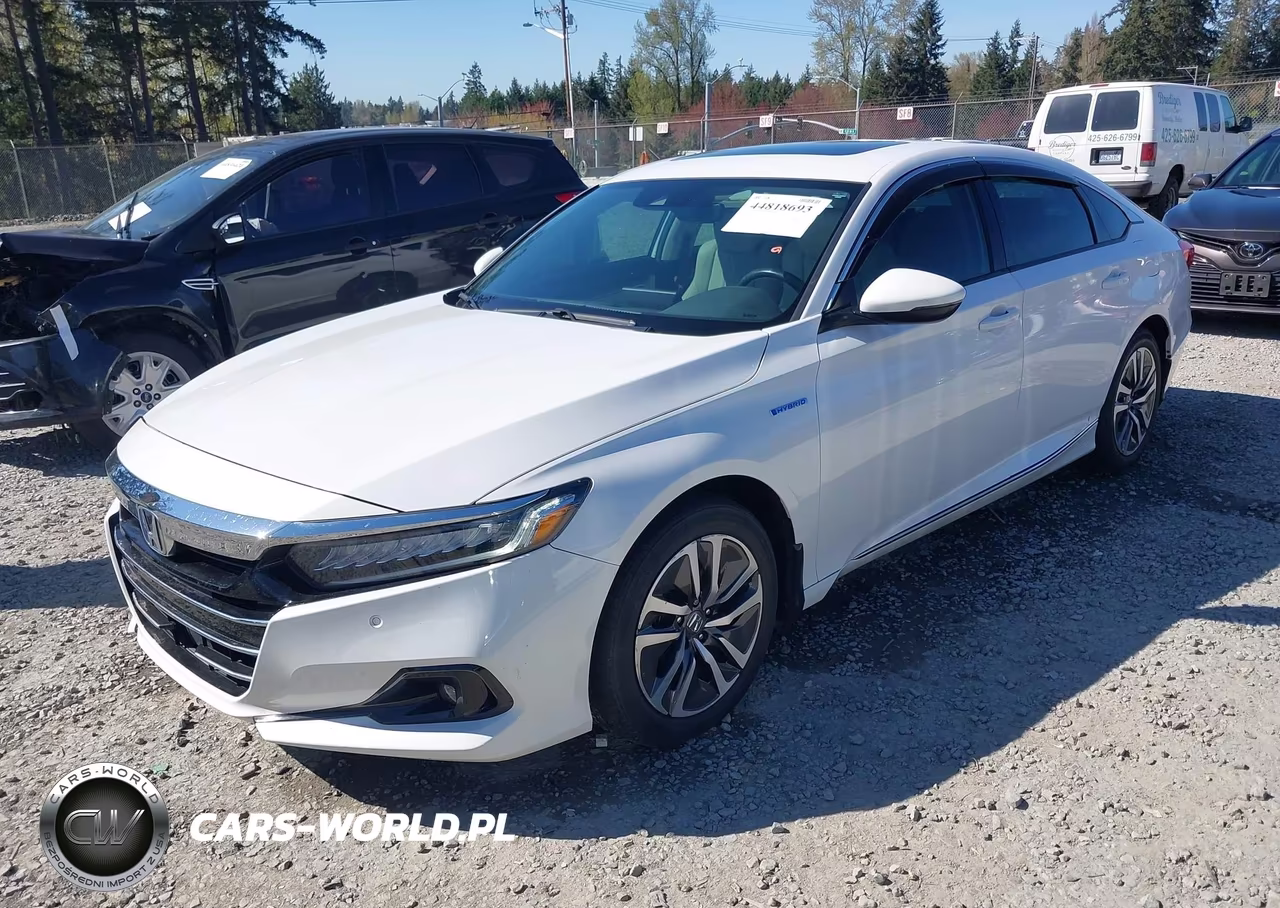 2022 Honda Accord Hybrid Ex-L VIN:1HGCV3F50NA006175 - 2