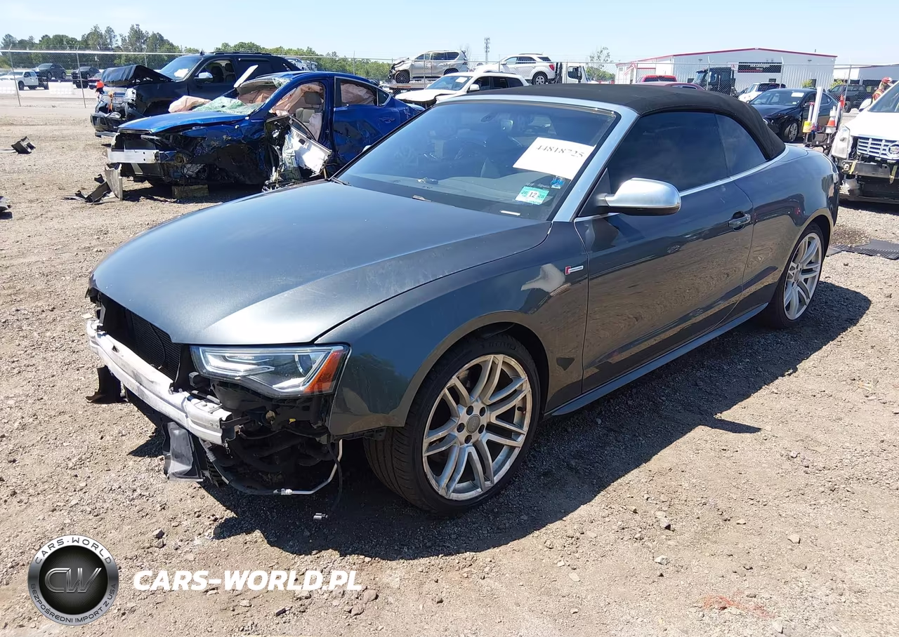 2015 Audi S5 3.0T Premium Plus VIN:WAUCGAFH2FN010968 - 2