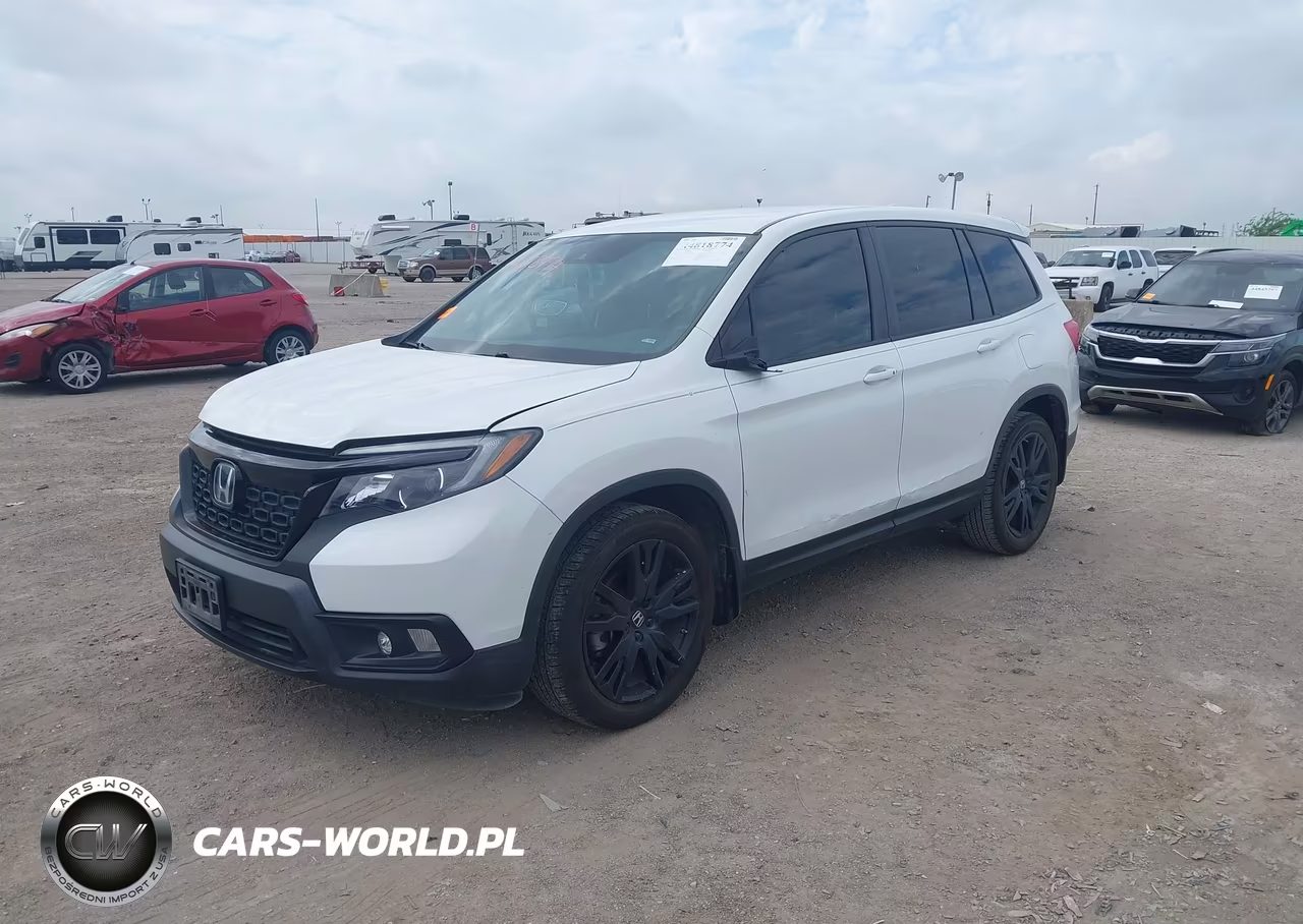 2021 Honda Passport 2Wd Sport VIN:5FNYF7H2XMB001308 - 2