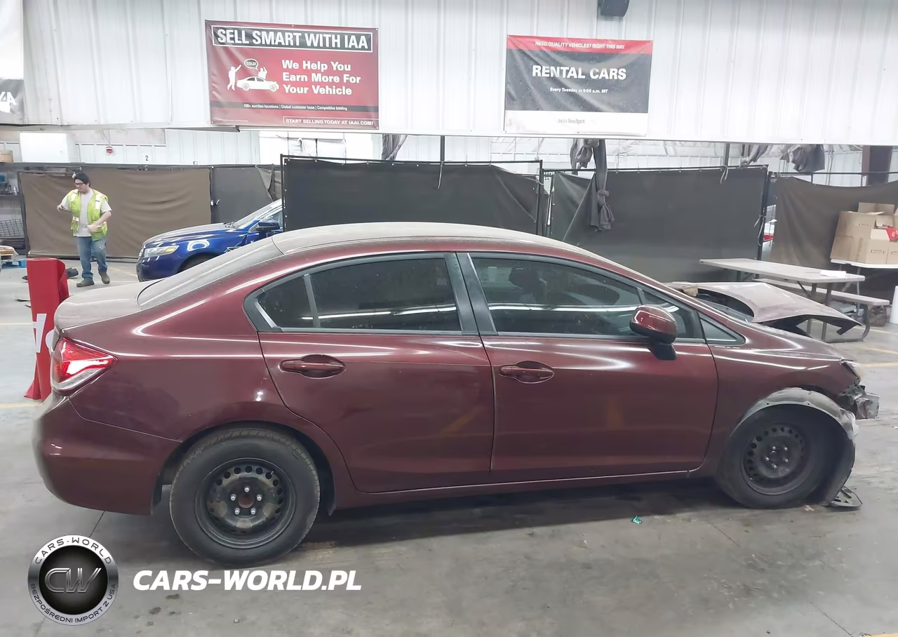 2013 Honda Civic Lx VIN:19XFB2F57DE248570 - 13