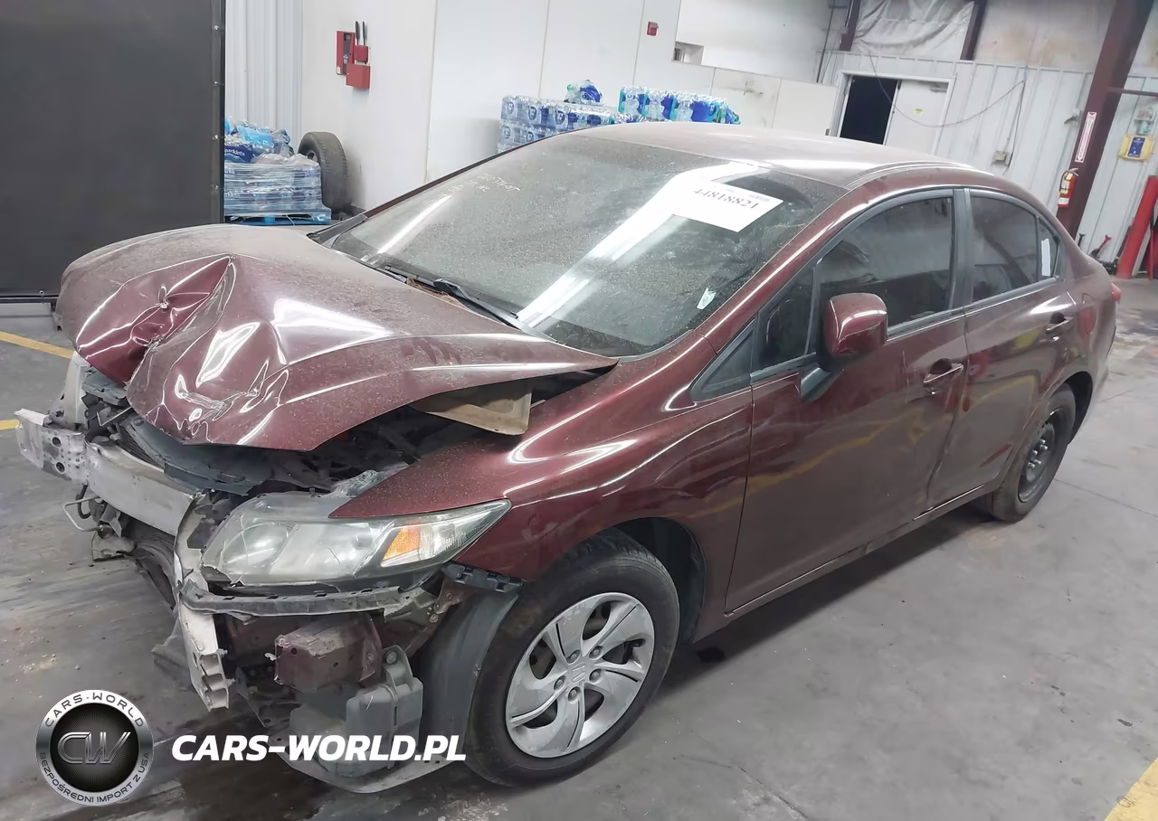 2013 Honda Civic Lx VIN:19XFB2F57DE248570 - 2