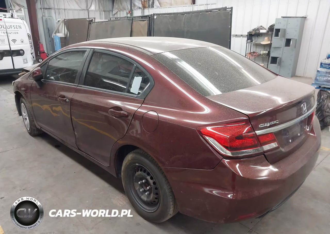 2013 Honda Civic Lx VIN:19XFB2F57DE248570 - 3
