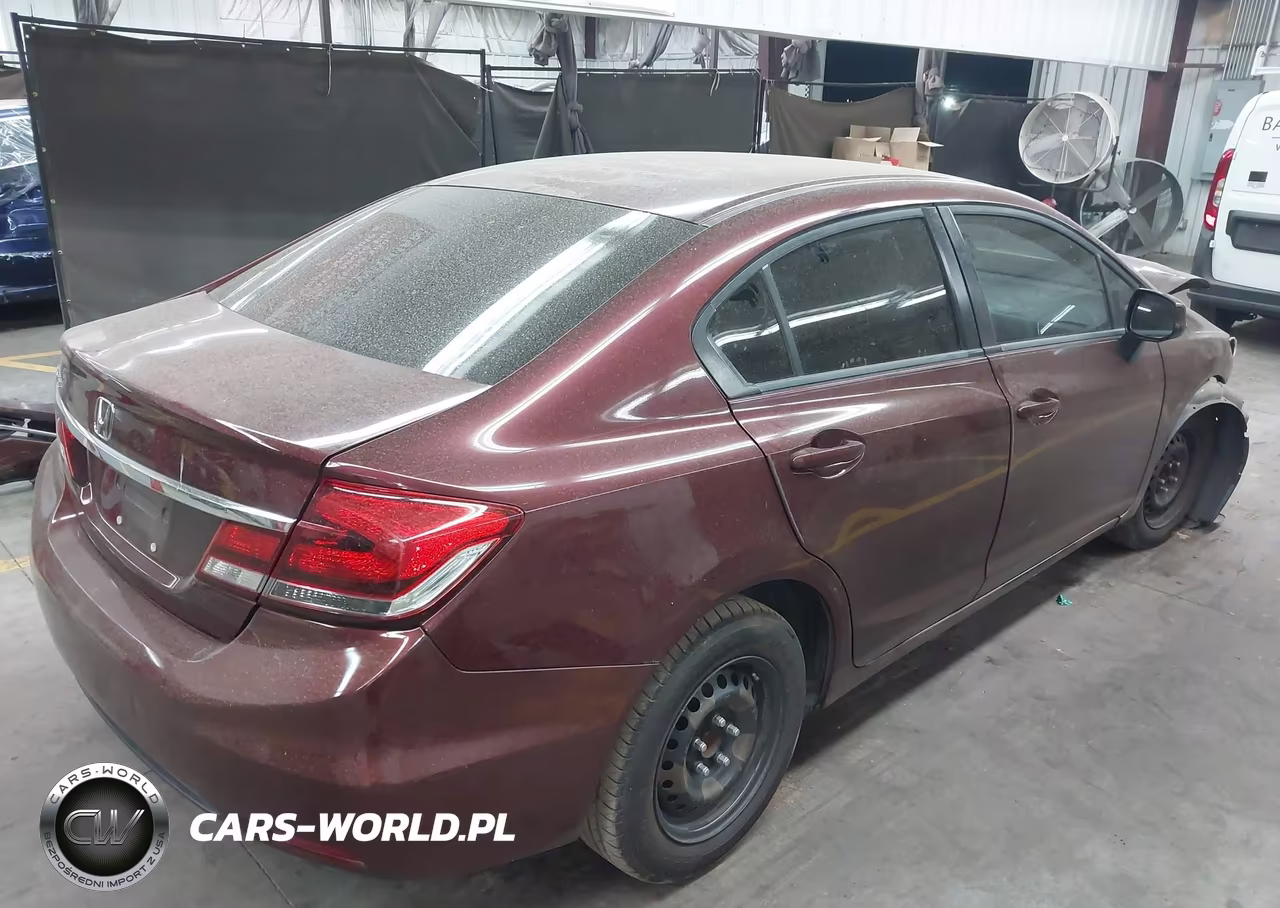 2013 Honda Civic Lx VIN:19XFB2F57DE248570 - 4