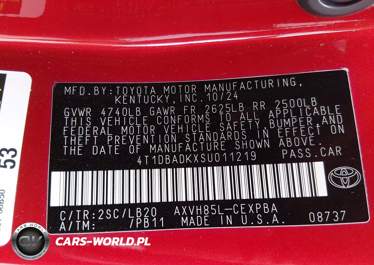 2025 Toyota Camry Xse VIN:4T1DBADKXSU011219 - 9