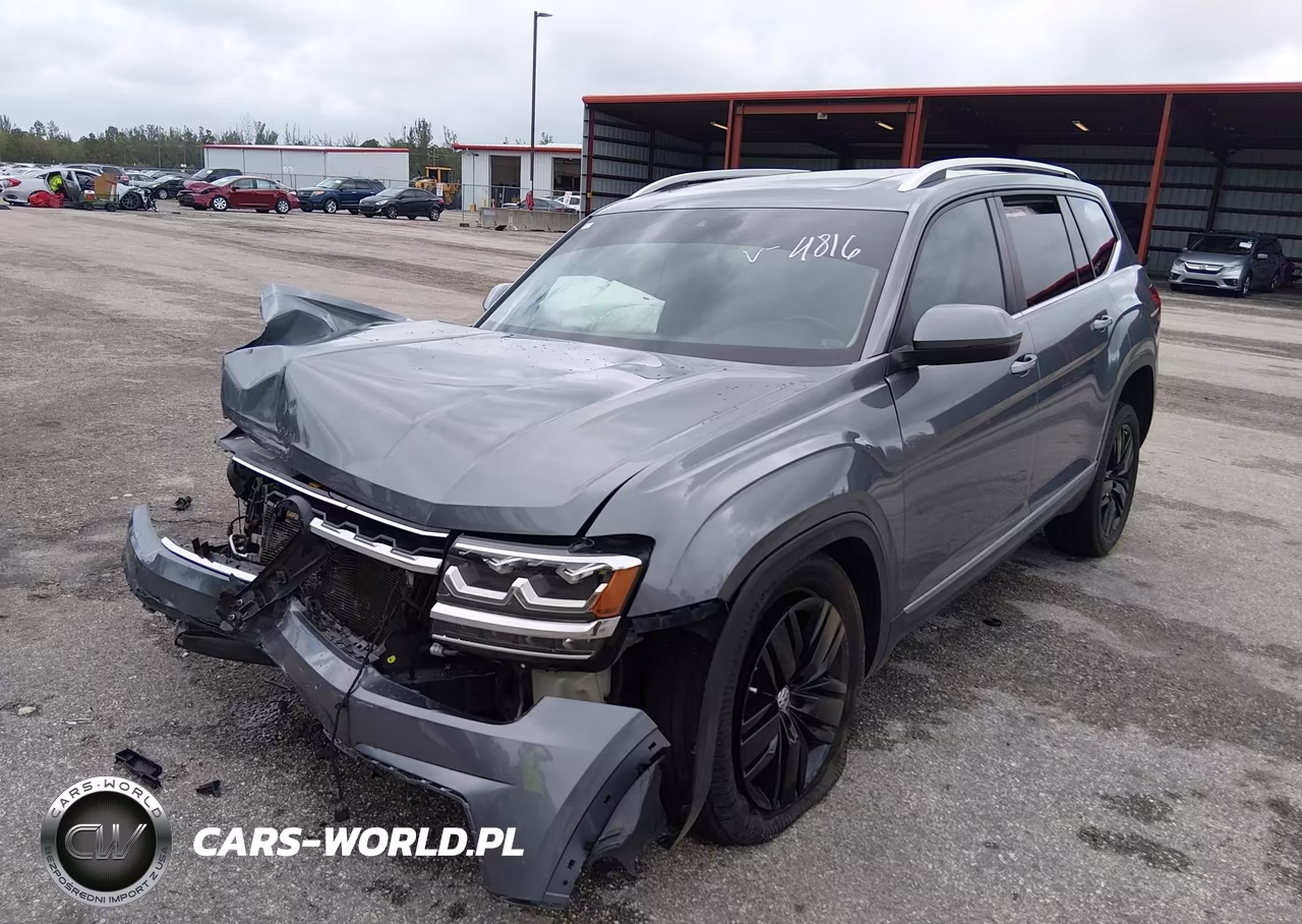 2019 Volkswagen Atlas 3.6L V6 Sel VIN:1V2ER2CA3KC604816 - 2