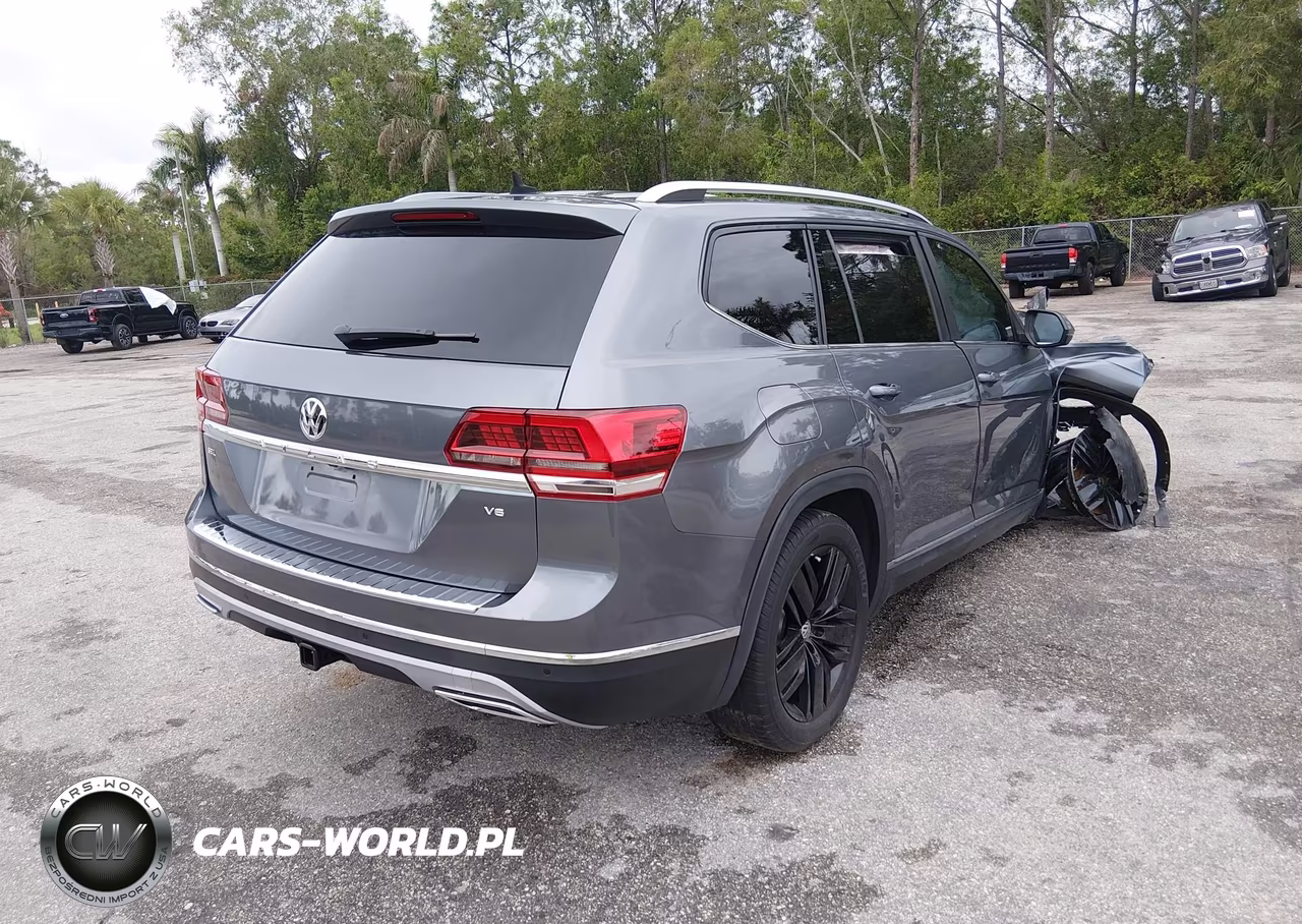 2019 Volkswagen Atlas 3.6L V6 Sel VIN:1V2ER2CA3KC604816 - 4
