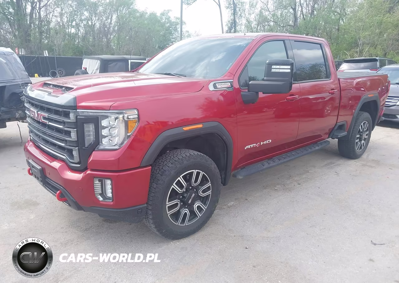2022 GMC Sierra 2500Hd 4Wd Standard Bed At4 VIN:1GT49PEY7NF217936 - 2