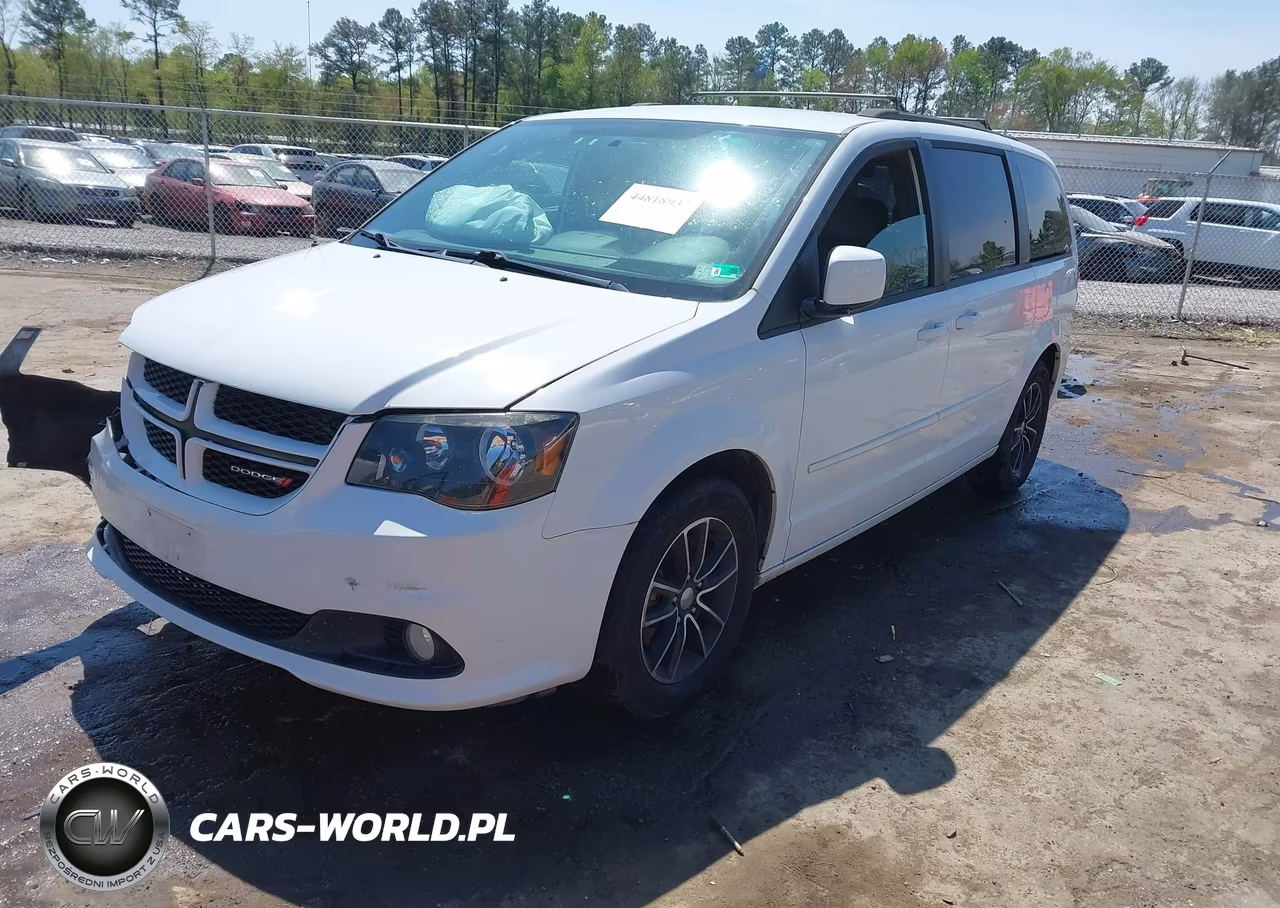 2017 Dodge Grand Caravan Gt VIN:2C4RDGEG1HR681376 - 2