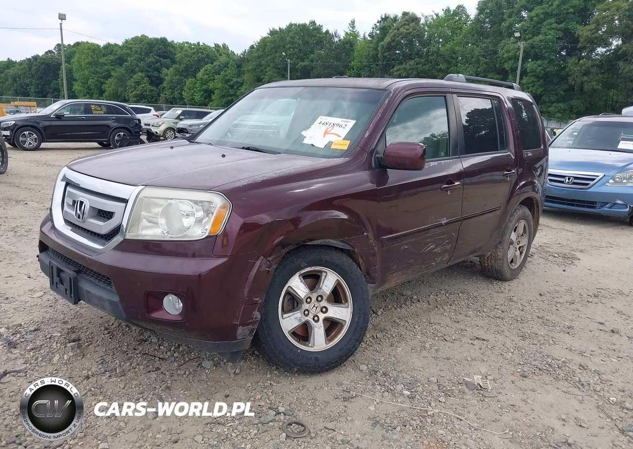 2009 Honda Pilot Ex VIN:5FNYF48449B025577 - 2