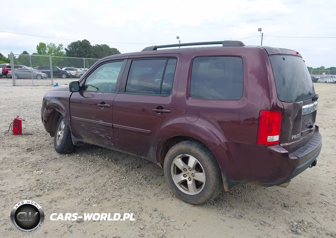 2009 Honda Pilot Ex VIN:5FNYF48449B025577 - 3