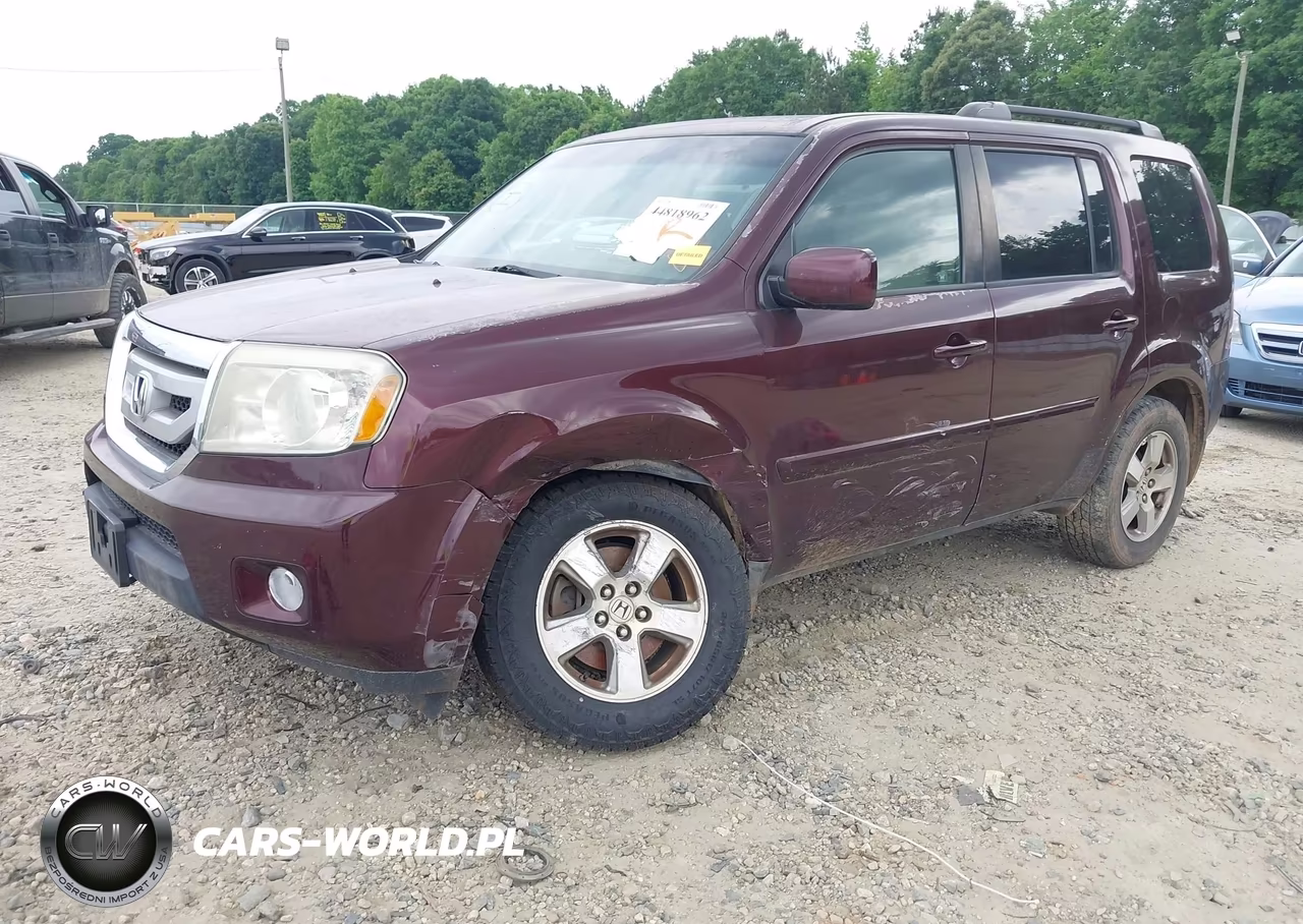 2009 Honda Pilot Ex VIN:5FNYF48449B025577 - 6