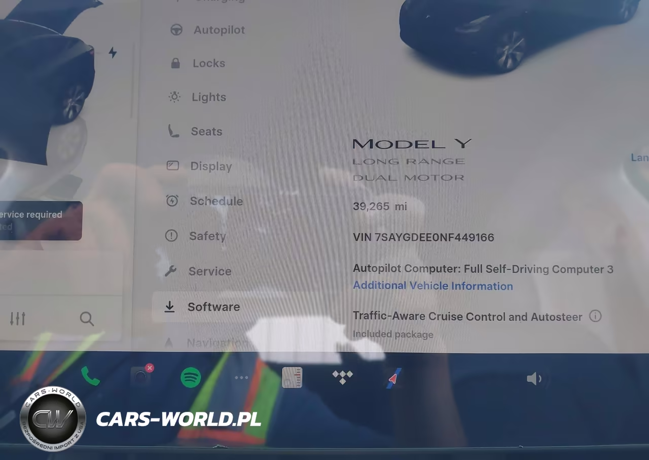 2022 Tesla Model Y Long Range Dual Motor All-Wheel Drive VIN:7SAYGDEE0NF449166 - 16