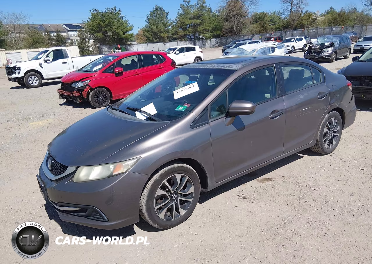 2014 Honda Civic Ex VIN:2HGFB2F83EH515107 - 2