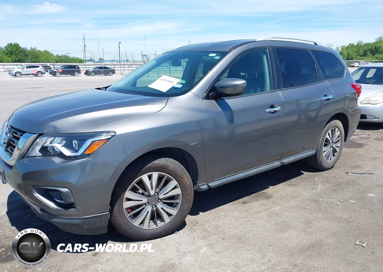 2017 Nissan Pathfinder Platinum-S-Sl-Sv VIN:5N1DR2MN0HC604162 - 2