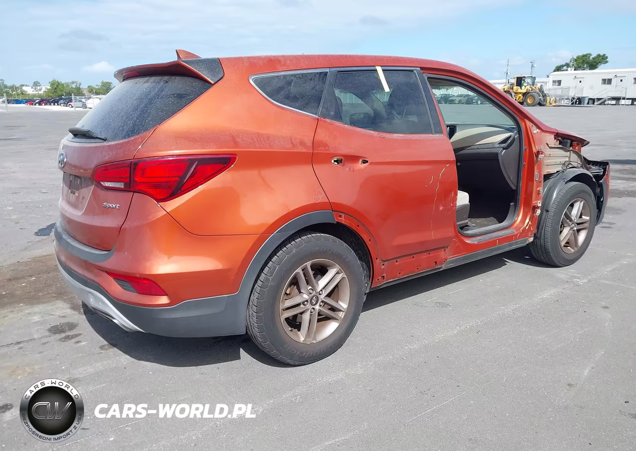 2017 Hyundai Santa Fe Sport 2.4L VIN:5XYZT3LB0HG435412 - 4