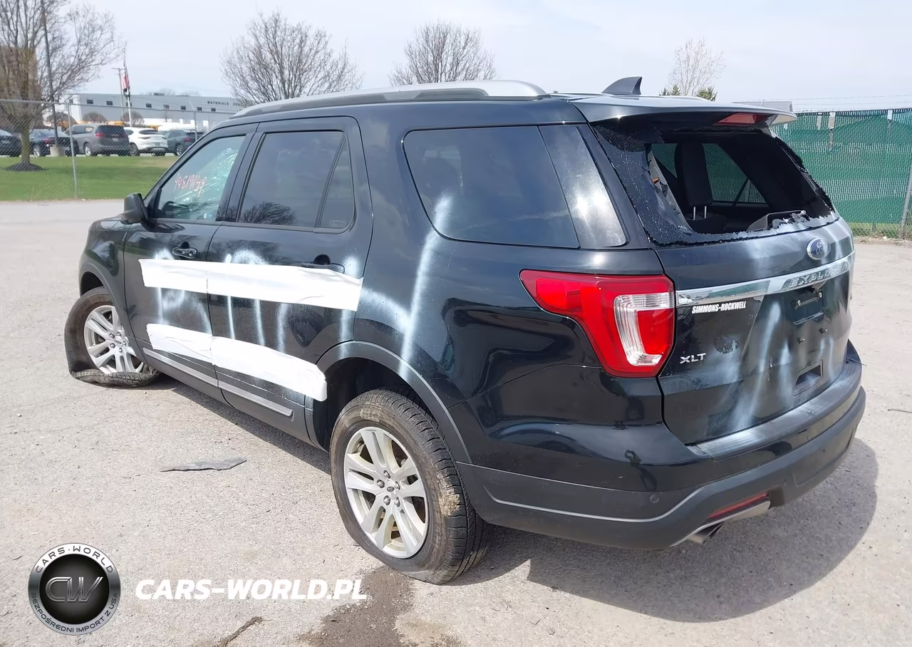 2018 Ford Explorer Xlt VIN:1FM5K8DH0JGA11101 - 3