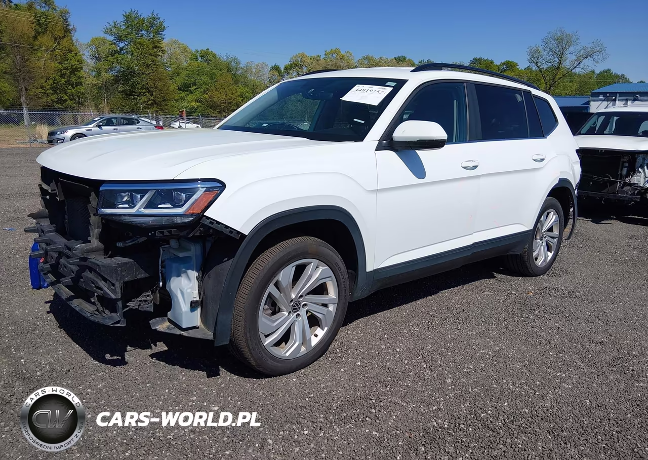 2021 Volkswagen Atlas 3.6L V6 Se W-Technology VIN:1V2HR2CA1MC579592 - 2