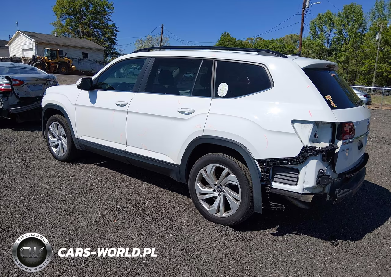 2021 Volkswagen Atlas 3.6L V6 Se W-Technology VIN:1V2HR2CA1MC579592 - 3