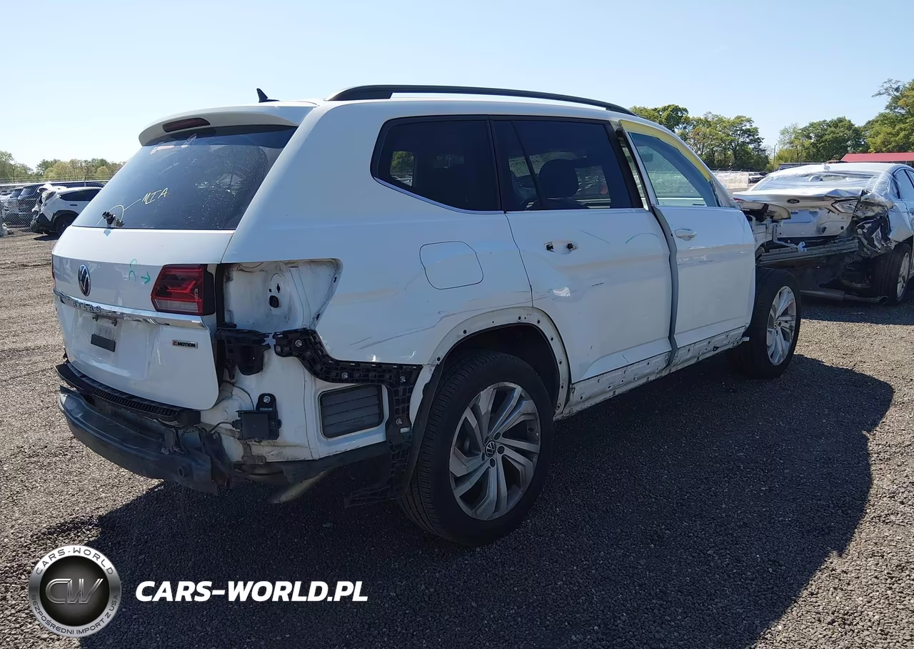 2021 Volkswagen Atlas 3.6L V6 Se W-Technology VIN:1V2HR2CA1MC579592 - 4
