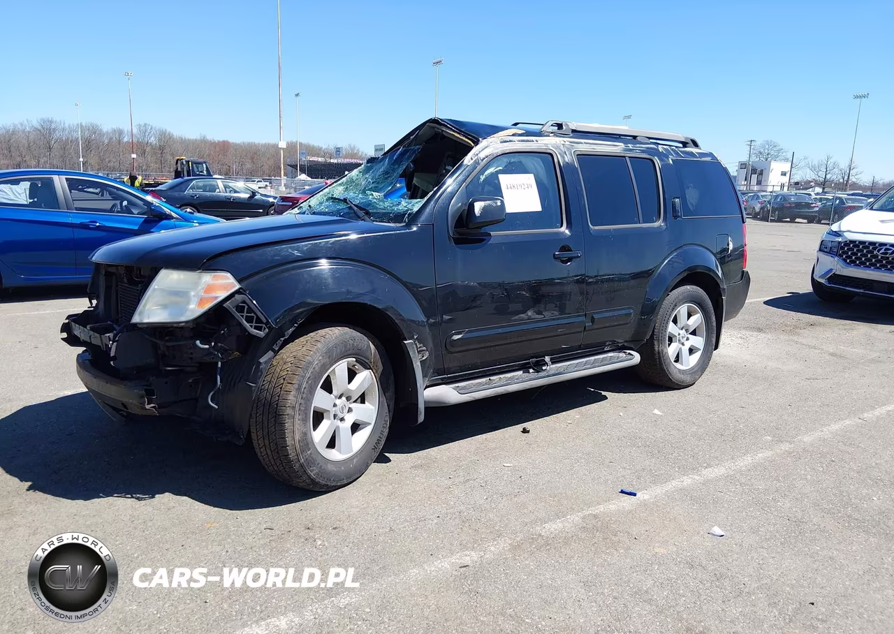 2012 Nissan Pathfinder Sv VIN:5N1AR1NB8CC606669 - 2