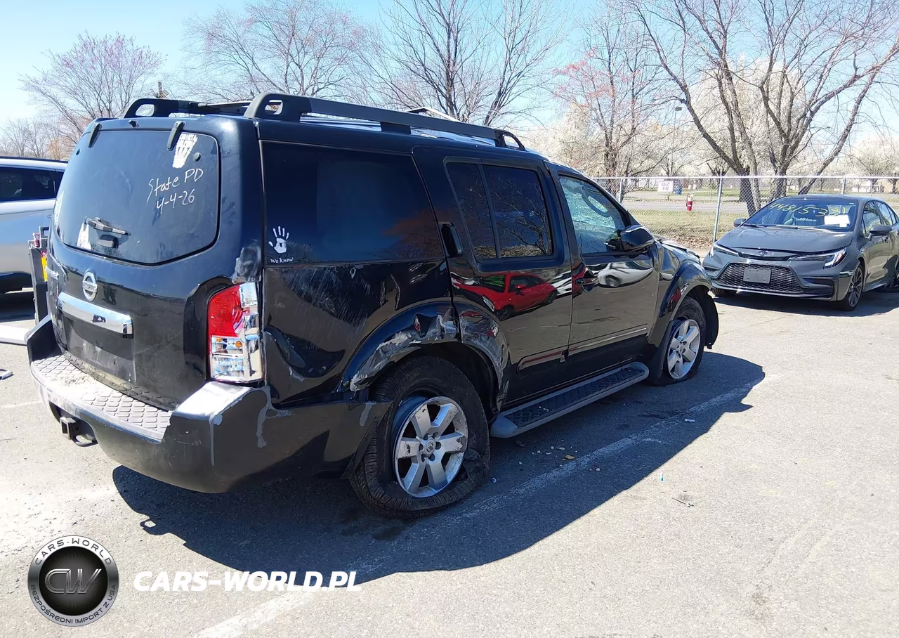 2012 Nissan Pathfinder Sv VIN:5N1AR1NB8CC606669 - 4