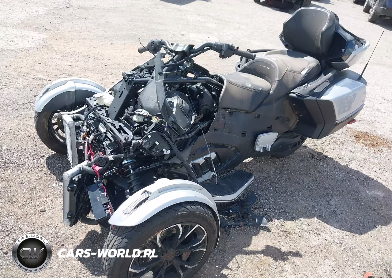 2023 Can-Am Spyder Roadster Rt-Rt Limited VIN:2BXNBDD24PV004224 - 2