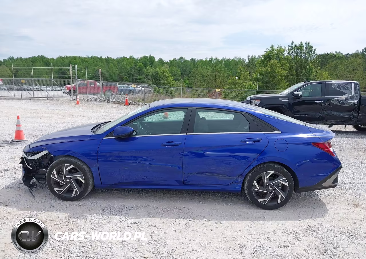 2025 Hyundai Elantra Sel Convenience VIN:KMHLS4DG7SU873306 - 14