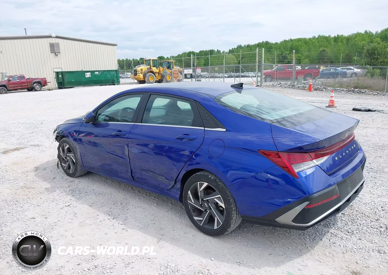2025 Hyundai Elantra Sel Convenience VIN:KMHLS4DG7SU873306 - 3