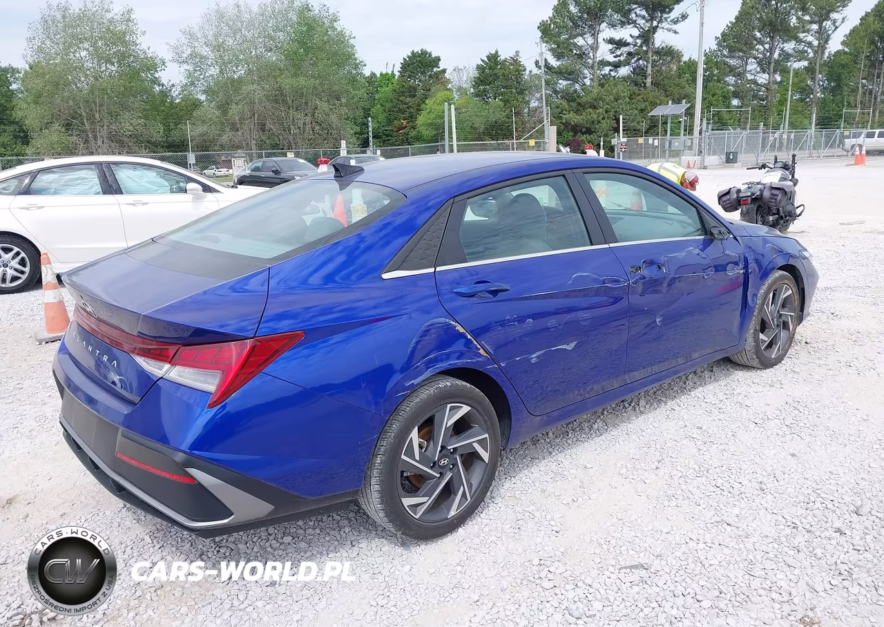 2025 Hyundai Elantra Sel Convenience VIN:KMHLS4DG7SU873306 - 4