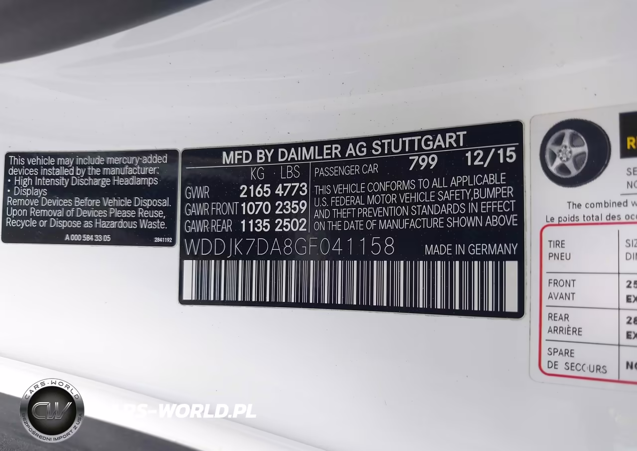 2016 Mercedes-Benz Sl 550 VIN:WDDJK7DA8GF041158 - 9