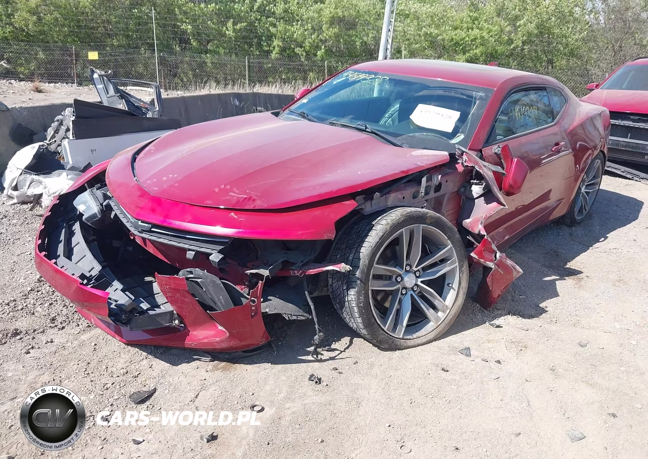 2017 Chevrolet Camaro 2Lt VIN:1G1FD1RS7H0105079 - 2