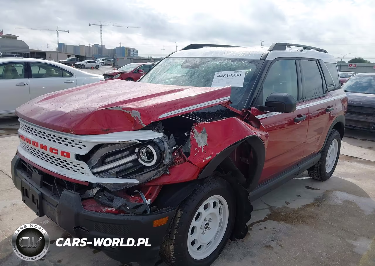 2025 Ford Bronco Sport Heritage VIN:3FMCR9GN9SRF39059 - 2