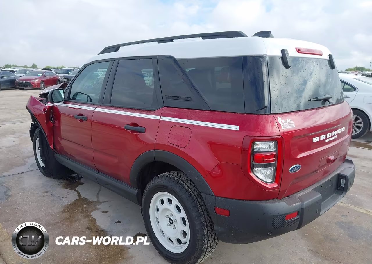 2025 Ford Bronco Sport Heritage VIN:3FMCR9GN9SRF39059 - 3