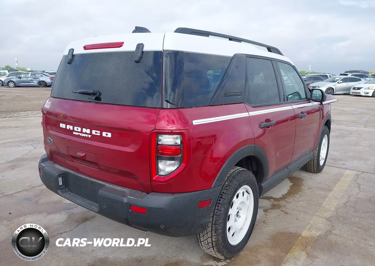 2025 Ford Bronco Sport Heritage VIN:3FMCR9GN9SRF39059 - 4