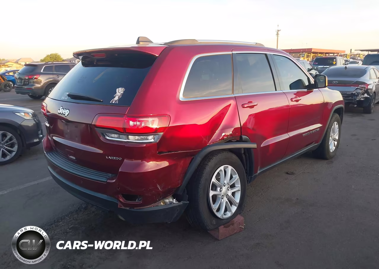 2021 Jeep Grand Cherokee Laredo X 4X4 VIN:1C4RJFAG4MC829421 - 4