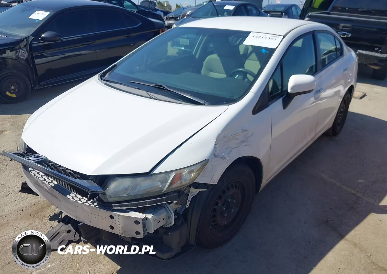 2014 Honda Civic Lx VIN:2HGFB2F58EH501631 - 2