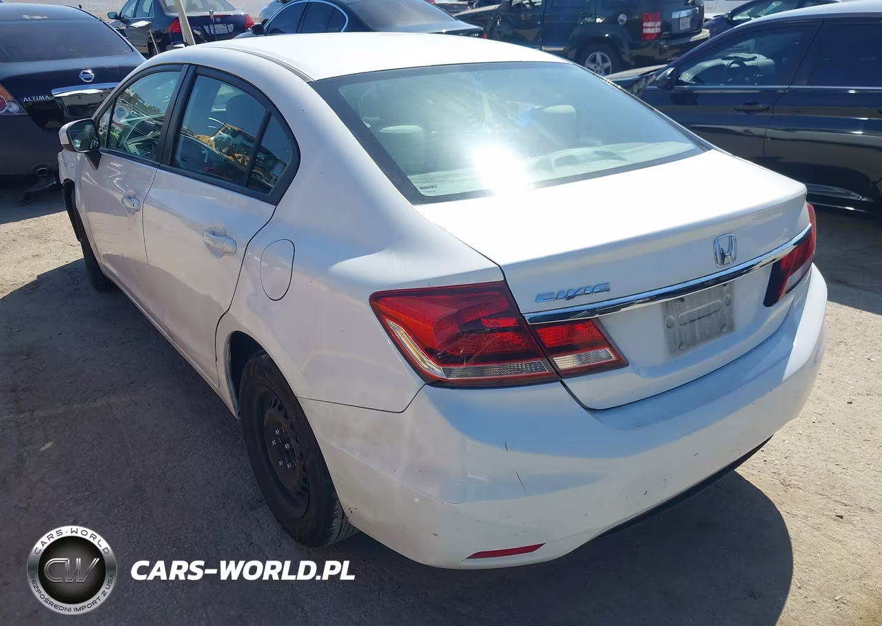 2014 Honda Civic Lx VIN:2HGFB2F58EH501631 - 3